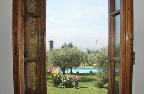 Capannori Villa | Beautiful private villa with private pool, WIFI, A/C, TV, patio and panoramic view, close to Lucca