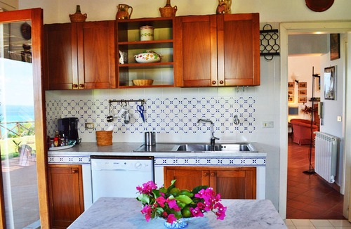 Catute Villa | Beautiful panoramic villa with a wonderful Mediterranean sea-view garden