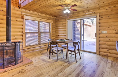 Payson Cabin | Beautiful Payson Log Cabin w/ Yard + Fire Pit!