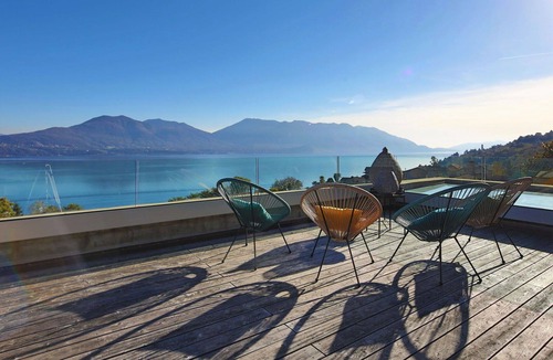 Cannero Riviera Villa | Beautiful private villa for 4 people with WIFI, TV and patio