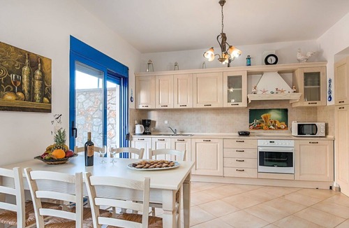 Lardos Villa | Beautiful private villa with A/C, WIFI, private pool, TV, patio, panoramic view and parking