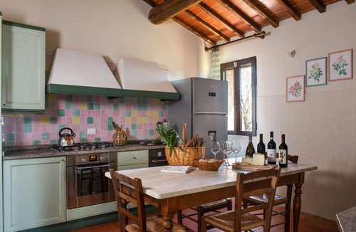Bucine Villa | Beautiful private villa for 24 people with private pool, A/C, WIFI, TV, patio and panoramic view