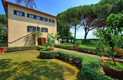 Montecatini Val di Cecina Villa | Beautiful private villa for 20 guests with private pool, WIFI, TV, pets allowed and panoramic view