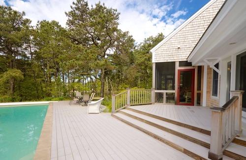 Eastham House | Beautiful private Truro home with pool