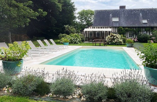 Vatteville La Rue House | Beautiful private villa for 9 guests with private pool, WIFI, TV and pets allowed