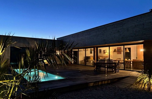 Locquirec House | Beautiful private villa for 6 people with private pool, WIFI, TV, terrace and pets allowed