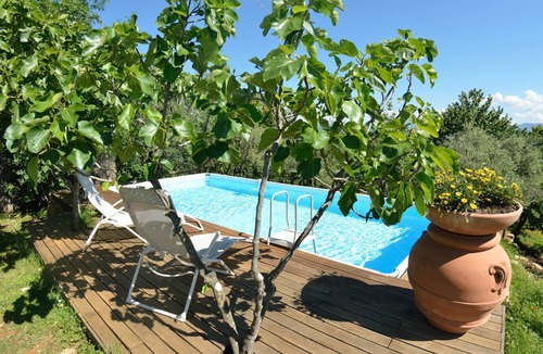 Vicopelago Villa | Beautiful private villa with A/C, internet, private pool, TV, patio, panoramic view, close to Lucca