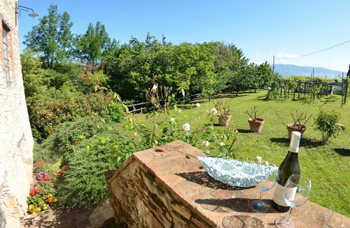 Vicopelago Villa | Beautiful private villa with A/C, internet, private pool, TV, patio, panoramic view, close to Lucca