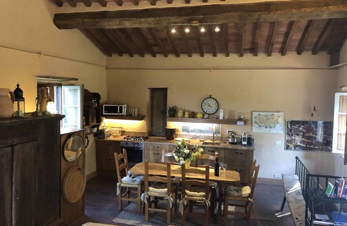 Compignano Villa | Beautiful private villa for 4 people with pool, WIFI, TV, patio and panoramic view, close to Lucca