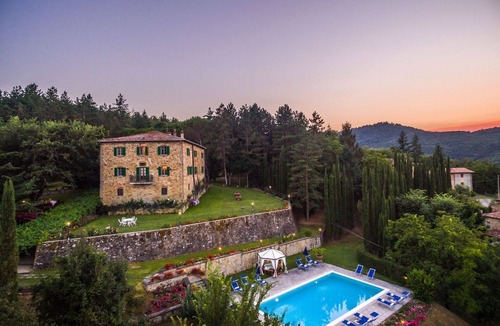 Ripoli Villa | Beautiful private villa with WIFI, private pool, hot tub, A/C, TV, patio and panoramic view
