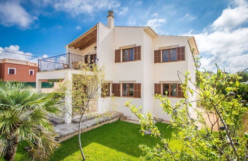 Sa Rapita Villa | Beautiful private villa for 8 guests with A/C, WIFI, private pool, TV and patio