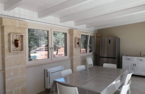 Ostuni Villa | Beautiful private villa for 6 people with WIFI, A/C, private pool, TV and veranda
