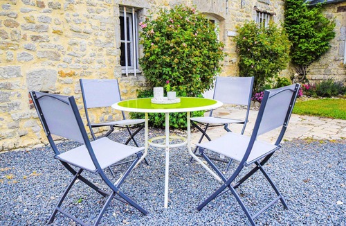 Saint-Germain-du-Pert House | Beautiful stone house with pool and idyllic garden.