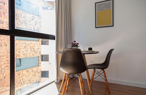 Sao Benedito Apartment | Beautiful studio in Poços de Caldas MG PGO402