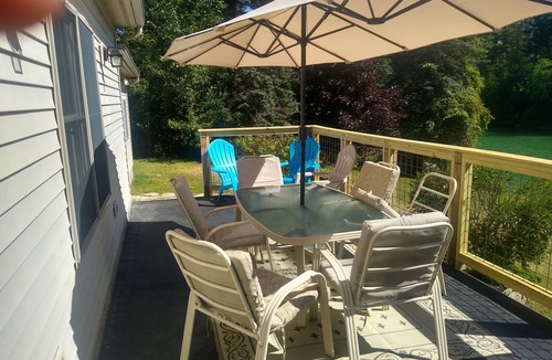 Cheboygan House | Beautiful three bedroom home located on the Cheboygan River.