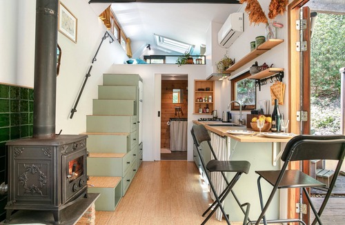 Uden House | Beautiful tiny house with hottub in the woods