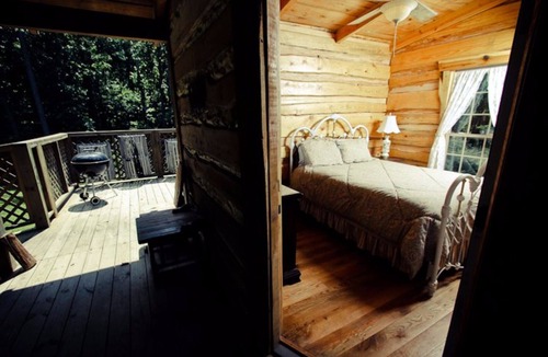Mentone Cabin | Beautiful Triple-Lofted Lakeside Cabin near Downtown Mentone Sleeps 9