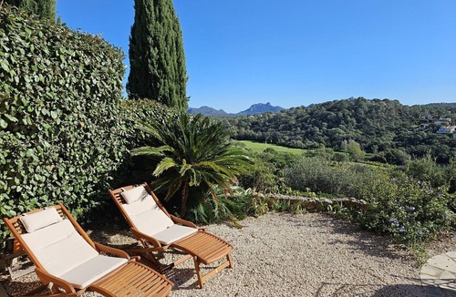 Valescure Villa | Beautiful view over mountains and golf course, swimming pool, sleeps 6