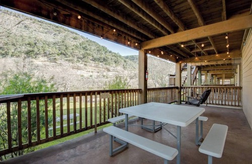 New Braunfels House | Beautiful Waterfront Retreat in Gated Community, Large Deck & River Access!