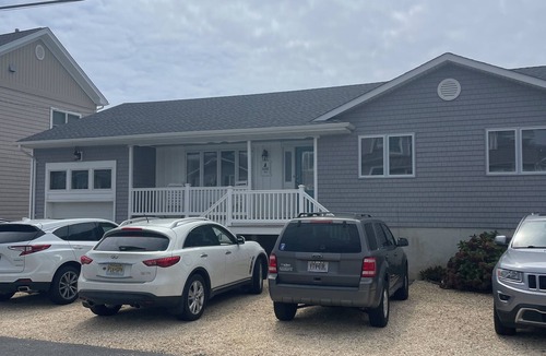 Mantoloking House | Beautiful WATERFRONT HOME WITH PRIVATE DOCK! Short walk to private ocean beach!