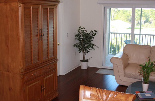 Palm Coast Condo | Beautiful Waterfront Canopy Walk Condo!