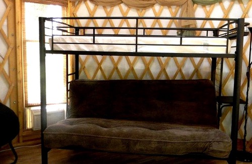 Luray RV Rental | Beautiful Waterfront Yurt for Rent near Washington DC, Virginia