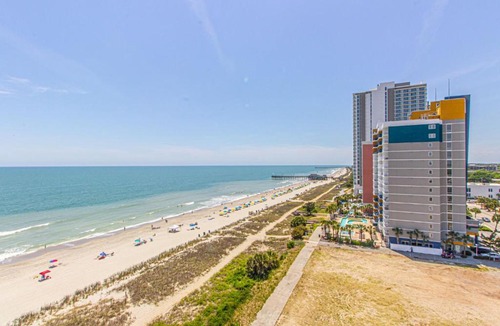 Myrtle Beach House | Beautifully Decorated Direct Oceanfront 1 BR 1 BA Condo Atlantica 1003