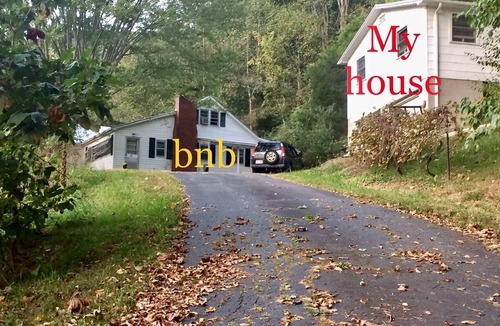 Mars Hill House | Beautifully quiet country feel. Close to Mars Hill University + Bailey Mountain