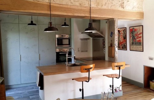 Saint-Philippe-dAiguille House | Bed and breakfast Cottage near Saint-Emilion Bordeaux swimming pool Air Cond