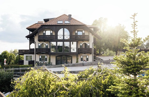 Soprabolzano Apartment | Bella Posta: Design Studio with Ritten View near Bolzano Cable Car