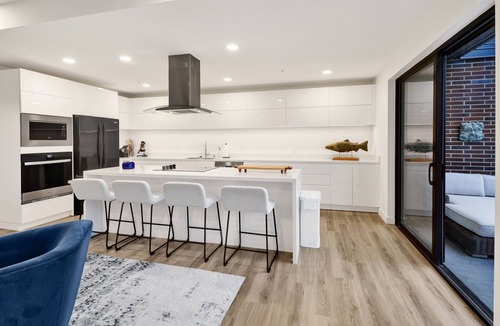 Central Business District Condo | Bellingham Waterfront Penthouse Wrap Balcony, Near WWU & DT, WF District Luxe
