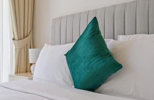 Al Barsha Apartment | Benessere Luxe 1BR with Lagoon view Miracle Garden