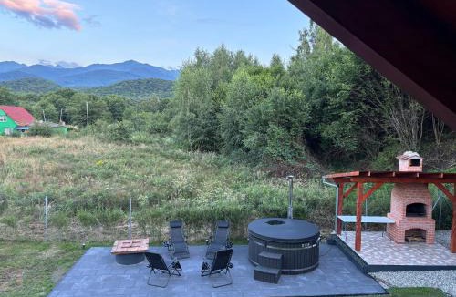 Arpasu de Sus Apartment | Bergblick
