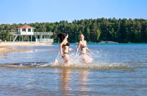 Sassenburg Apartment | Bernsteinsee Home and Ferien Small Forest Chalet
