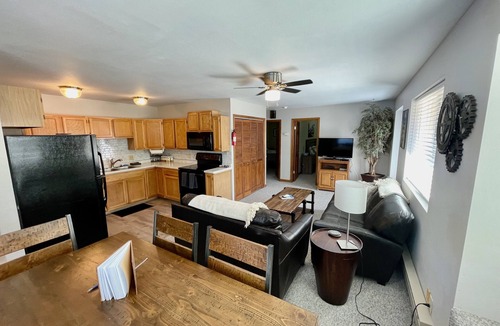 Ouray Condo | Best Mtn Amphitheater&fireworks views from PRIVATE DECK-1200MGPS-River-BBQ yes!