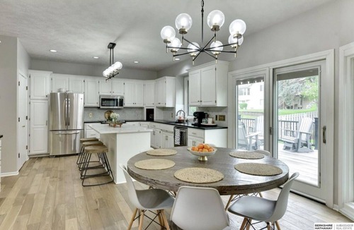 West Omaha House | Big Beautiful Abode in Omaha- 4 bedrooms and on a walking trail to Zorinsky Lake