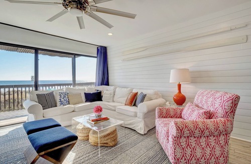 Wilmington Beach House | BIG DECK! Tiki Bar! Oceanfront Pool! Elevator!