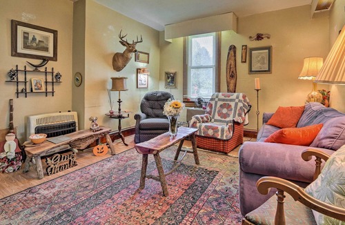 New Straitsville House | Big Dog-Friendly Home w/ Porch & Private Yard