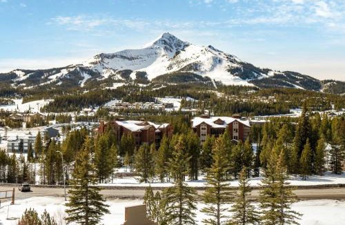 Big Sky House | Big Sky Base Camp Fireplace Views & Hot Tub