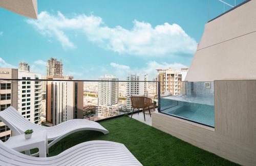 Jumeirah Village Circle Apartment | Binghatti Phantom! Private Pool in Your Balcony! 5 Star Hotel Amenities!