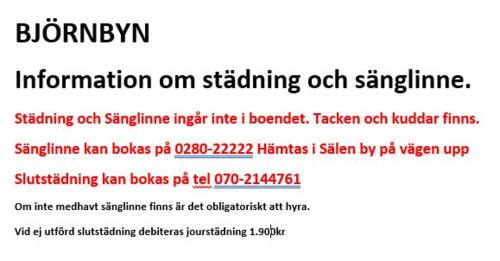 Salen Apartment | Björnbyn