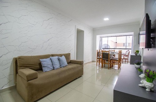 Centro Apartment | BK34 - 2 Dorm Climatizados, Próx Calçadão, Garagem