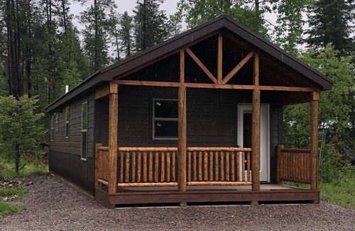 Coram Cabin | Black Bear Cabin - Amish Cabin 5 Miles From Glacier