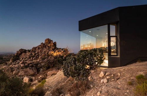 Yucca Valley House | Black Desert House ft in Architectural Digest