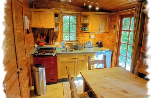 Skelwith Bridge Cabin | Blelham Tarn (Rustic yet modern cabin in tranquil woodland with own EV charger)
