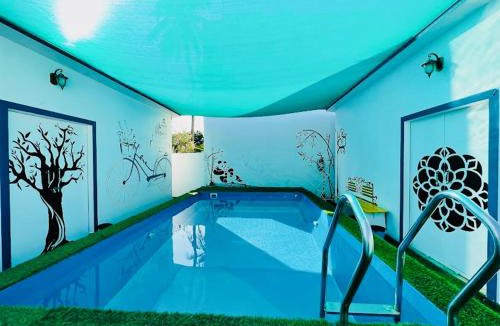 Pondicherry Beach House | Bleu & Blanc