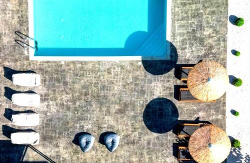 Dramia Villa | Blue Harmony villa Heated Pool Panorama