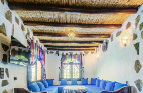Bab Taza House | blue moon