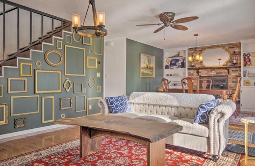 Mill Spring House | Blue Ridge Retreat w/Mountain Views & Deck