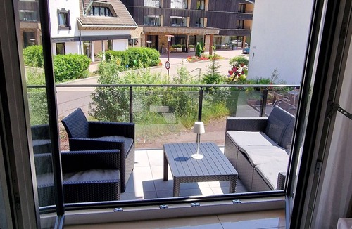 Schonegrund Apartment | Blue Sky Flat apartment for up to 6 people, 73m², south-facing balcony, Black Forest PLUS, 1st floor